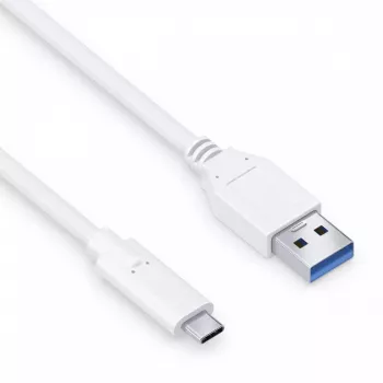 PureLink IS2610-010 iSeries Premium USB-C į USB-A kabelis, USB 3.1 Gen 2, 10 Gbps, 3 A, 1 m, baltos spalvos
