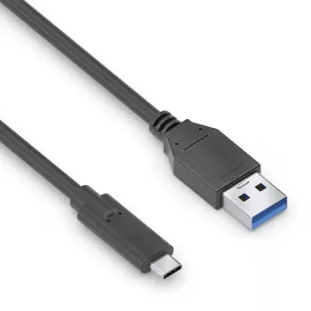 PureLink IS2611-010 iSeries Premium USB-C į USB-A kabelis, USB 3.1 Gen 2, 10 Gbps, 3 A, 1 m, juodos spalvos