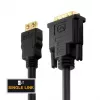 HDMI–DVI laidas PureLink PI3000-005 0,5 m