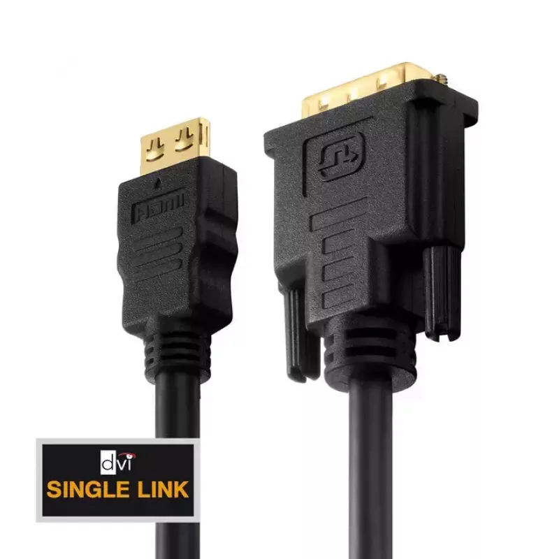 HDMI–DVI laidas PureLink PI3000-005 0,5 m