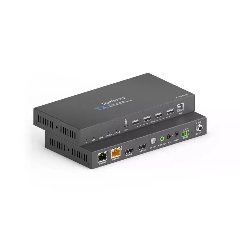 AV siųstuvas ir imtuvas PureTools PT-HDBT-1010 100 m 18 Gbit/s