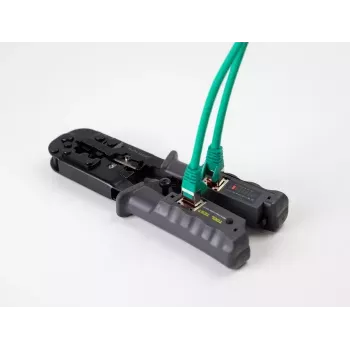 Crimp įrankis su striperiu ir tinklo testeriu DeLOCK 90510