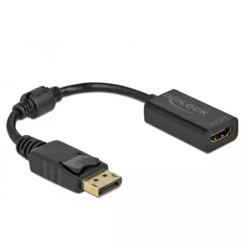 Adapteris DisplayPort 1.1 vyriškas į HDMI moterišką DeLOCK 61011
