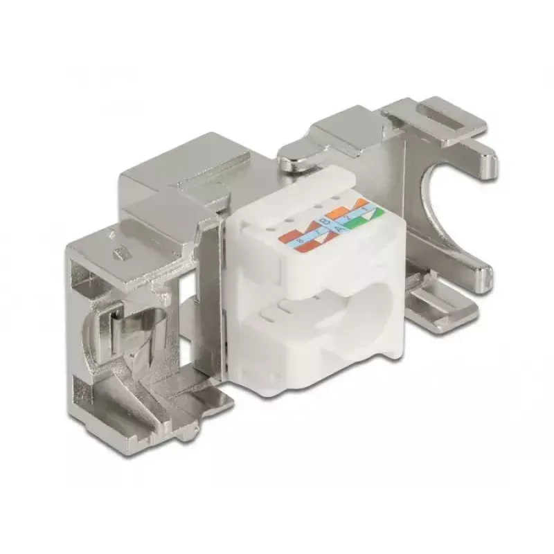Keystone modulis RJ45 lizdas į LSA DeLOCK 87036