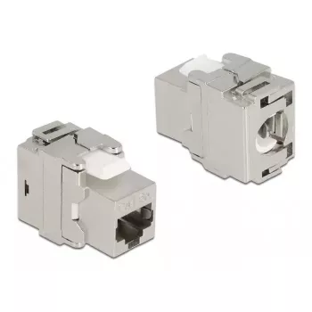 Keystone modulis RJ45 lizdas į LSA DeLOCK 87036