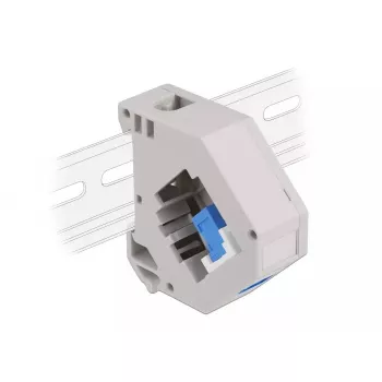 Keystone modulis DELOCK 87164 – SC į SC adapteris, spalvos: mėlyna/pilka/balta, 60,1×59,4×21,6 mm