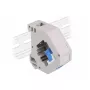 Keystone modulis DELOCK 87164 – SC į SC adapteris, spalvos: mėlyna/pilka/balta, 60,1×59,4×21,6 mm