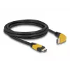 HDMI kabelis DeLOCK 86989 2m HDMI Type A standartinis juodas geltonas