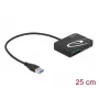 Card Reader DeLOCK 91756 Juodas MicroSD SD MMC USB 5 Mbit/s