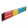 DeLOCK 19 colių skirstomasis skydas 48 prievadų Cat.5e 2U spalvotas RJ-45