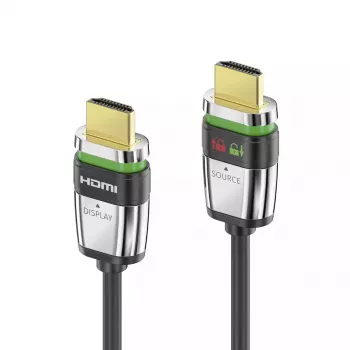 FiberX FX-I355-010 HDMI laidas 10 m HDMI Type A pilka sidabrinė