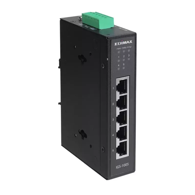 Nevaldomas Edimax IGS-1005 L2 Gigabit Ethernet 5 prievadų jungiklis