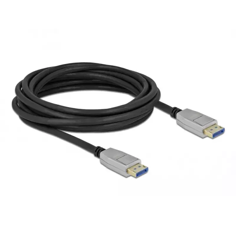 DeLOCK DisplayPort kabelis 10K 60 Hz 54 Gbps metalinis korpusas 3 m