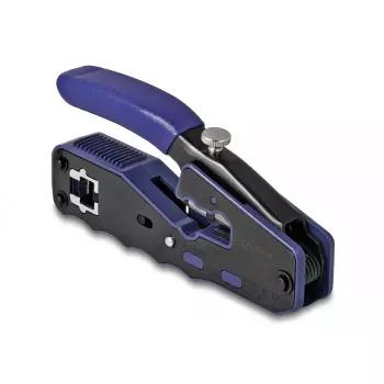 DeLOCK 90577 krimptuvas RJ45 laidams, juodas-mėlynas, 62×135×20 mm