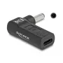 DeLOCK adapteris USB Type-C moteriškas į Dell 4,5x3,0 mm vyriškas 90° kampu