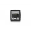 DeLOCK RJ45 lizdo į RJ45 lizdą adapteris Cat.6A juodas