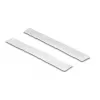 DeLOCK lipnus lipdukas su kabliukais ir kilpomis, 5 m x 20 mm, baltas