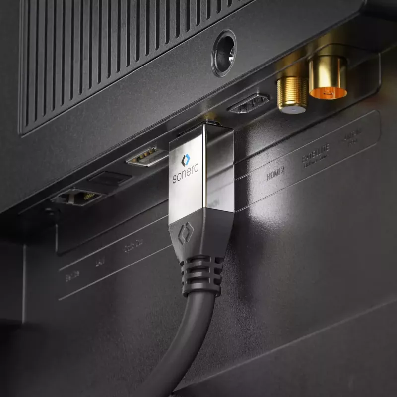 HDMI kabelis Sonero S-HC000-075 7,5 m, A tipo kištukas – A tipo kištukas, 18 Gbit/s