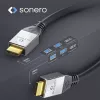 HDMI kabelis Sonero S-HC000-075 7,5 m, A tipo kištukas – A tipo kištukas, 18 Gbit/s