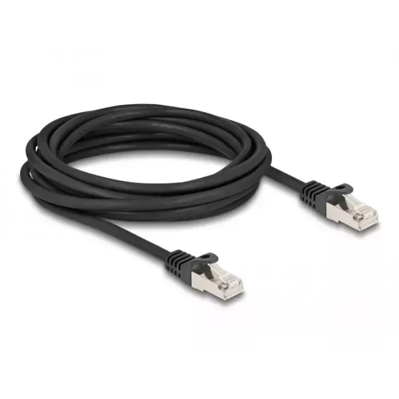 DeLOCK RJ50 (vyriškas) – RJ50 (vyriškas) S/FTP 5 m juodas kabelis