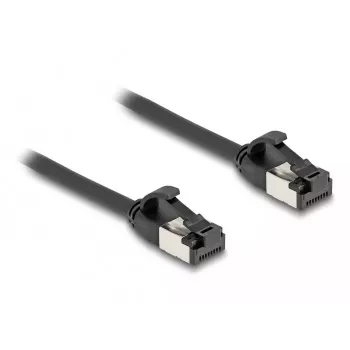 DeLOCK RJ45 laidas kištukas–kištukas Cat.8.1 1m juodas