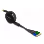 DeLOCK USB 3 in 1 įtraukiamas įkrovimo laidas Micro USB 2 x USB Type-C 1,13 m