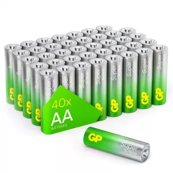 Vienkartinė baterija GP Batteries 03015AETA-B40 AA Šarminė