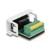 DeLOCK Easy 45 modulis D-Sub 9 kontaktų kištukas į gnybtų bloką 22,5 x 45 mm