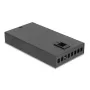 Dėžutė optiniams kabeliams DeLOCK Optical Fiber Desktop Terminal Box 8 Port SC Simplex Juoda