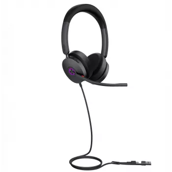 Yealink UH48 Dual UC USB-C/A ausinės su mikrofono triukšmo slopinimu