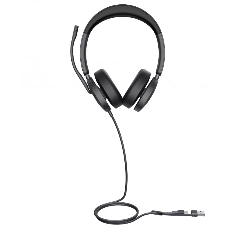 Yealink UH48 Dual UC USB-C/A ausinės su mikrofono triukšmo slopinimu