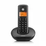 Belaidis DECT telefono ragelis MOTOROLA E201 su garsiakalbio funkcija, iki 50 registracijų