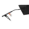 USB-C Hub 7-in-1 BakkerElkhuizen BNECHUB3A4C — 7 prievadai (USB 3.2 Gen1 A, USB 3.2 Gen1 C, USB 2.0), aliumininis korpusas, pilka/juoda