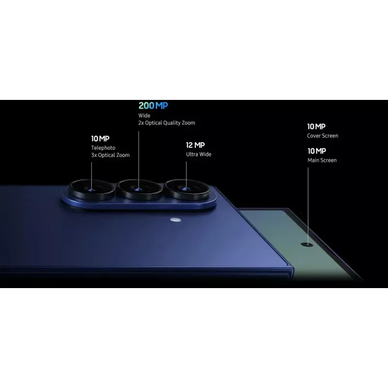 Išmanusis telefonas Samsung Galaxy Z Fold7 8 colių 512GB Mėlyna