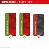 Displex Screen Protector (10H) apsauginis stiklas, skirtas Google Pixel 9 Pro XL, Pixel 10 Pro XL, su Eco montavimo rėmeliu, atsparus įbrėžimams