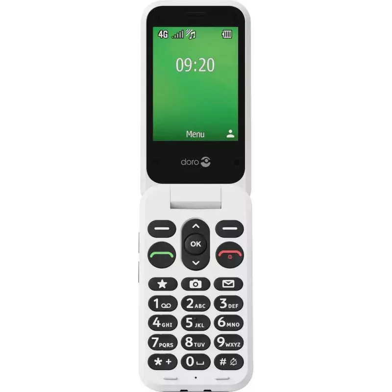 Mobilus telefonas Doro Leva E22 2,8 colio 0,3 MP juoda balta