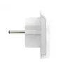 Kelioninis adapteris SKROSS World to Europe – universalus įėjimas į europietišką lizdą, baltas, 64×58×47 mm