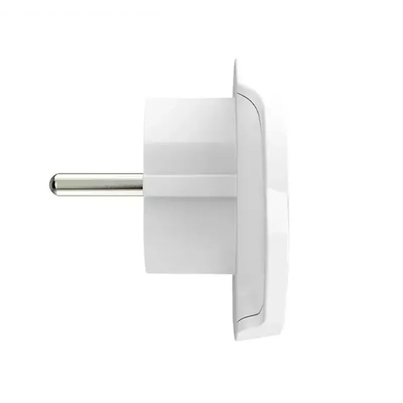 Kelioninis adapteris SKROSS World to Europe – universalus įėjimas į europietišką lizdą, baltas, 64×58×47 mm
