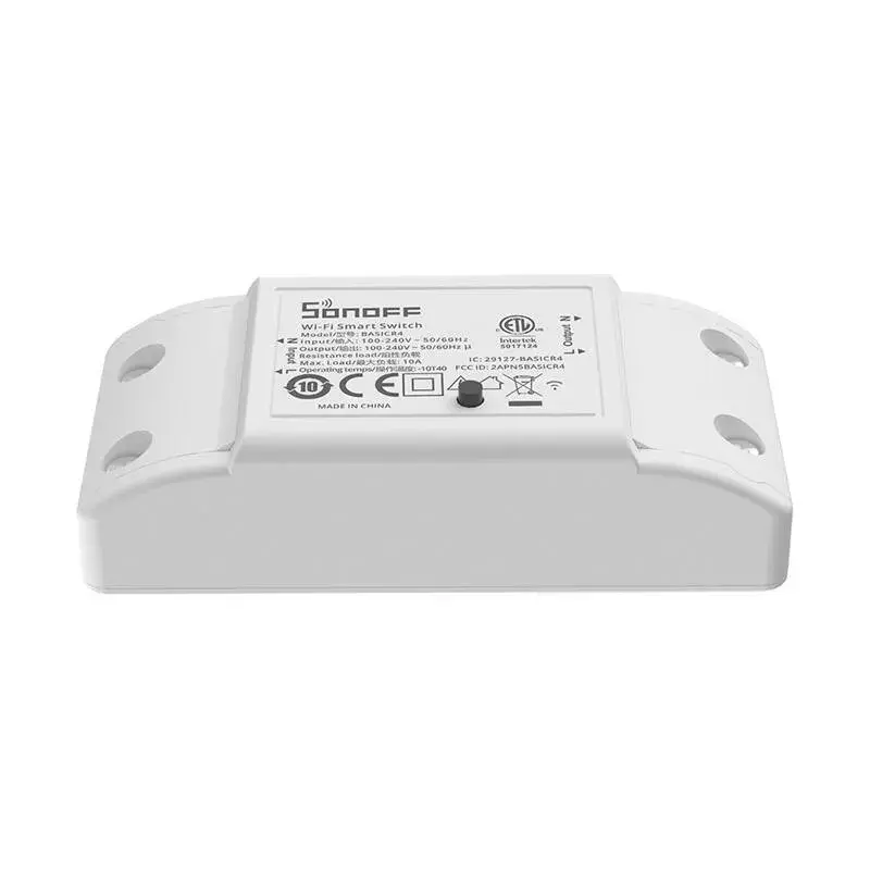 Išmanusis jungiklis Sonoff BASICR4 10A ESP32 – Wi-Fi relės modulis namų automatizacijai