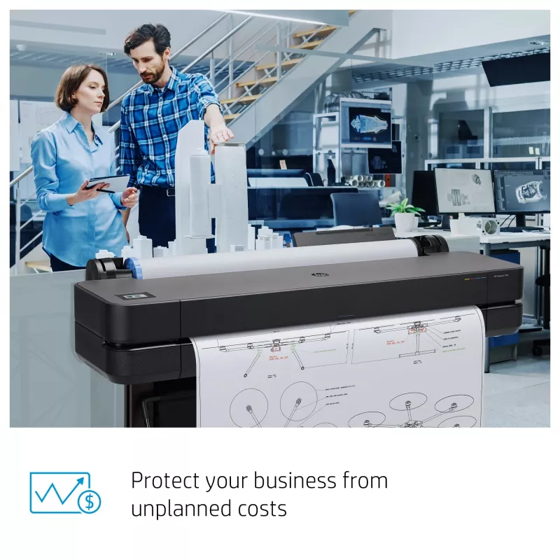 HP Designjet T1700dr 44-in PostScript spausdintuvas