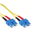 InLine šviesolaidinis dvigubas kabelis SC/SC 9/125µm OS2 10m