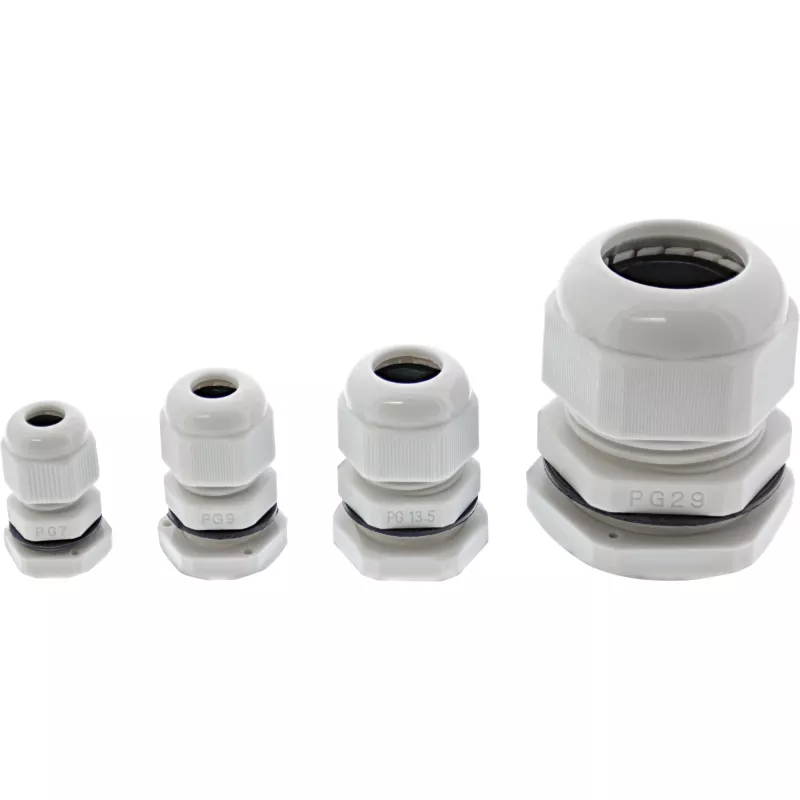 InLine kabelio įvadas nailoninis IP68 4-8 mm pilkas 10 vnt.