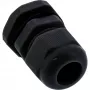Kabelio įvadas InLine 44012B nailoninis IP68 kabeliams Ø6–12 mm, juodas, pakuotė po 10 vnt.