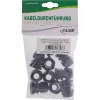 Kabelio įvadas InLine 44012B nailoninis IP68 kabeliams Ø6–12 mm, juodas, pakuotė po 10 vnt.