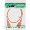 InLine šaltojo įrenginio ilginimo laidas, C13 / C14, oranžinis, 1 m