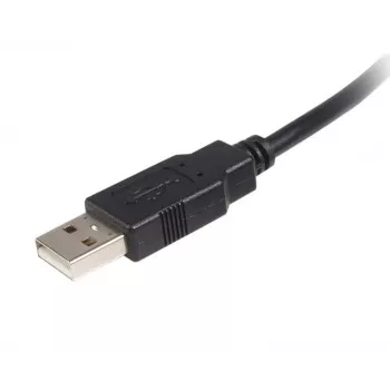 StarTech.com 0,5 m USB 2.0 A-B laidas, vyriški/vyriški, juodas
