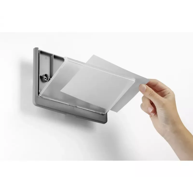 Stovo ženklui Durable 486637 A5 Plastikinis Grafitas