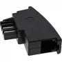 InLine TAE-N adapter TAE-N kištukas / RJ11 lizdas 6P4C