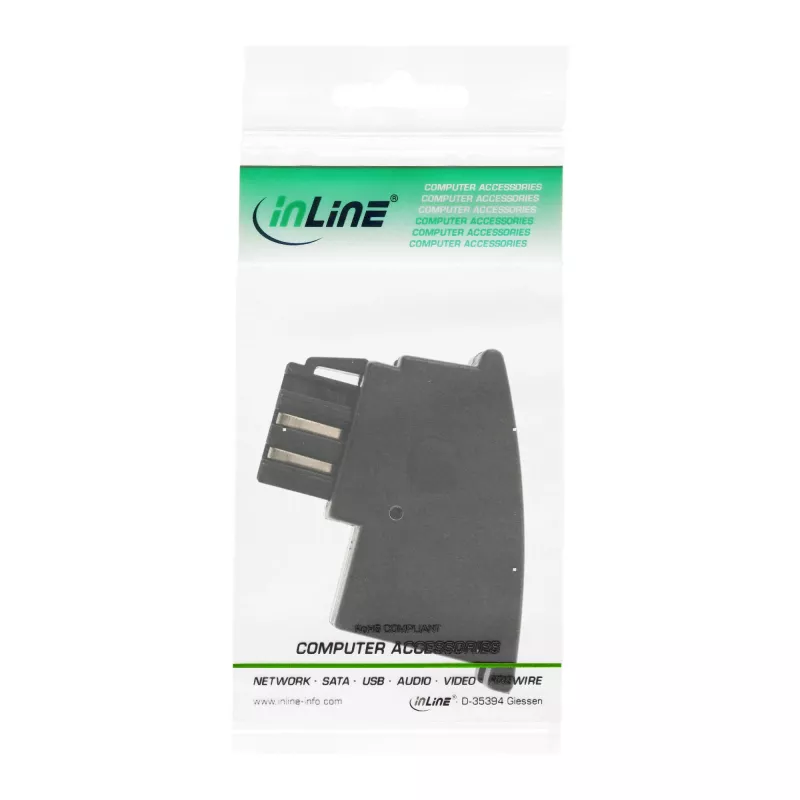 InLine TAE-N adapter TAE-N kištukas / RJ11 lizdas 6P4C
