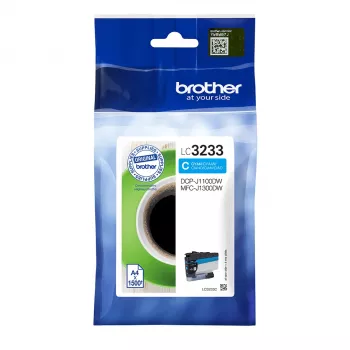 Kasetė Brother LC-3233C mėlyna (cyan) 1500 puslapių DCP-J1100DW/MFC-J1300DW